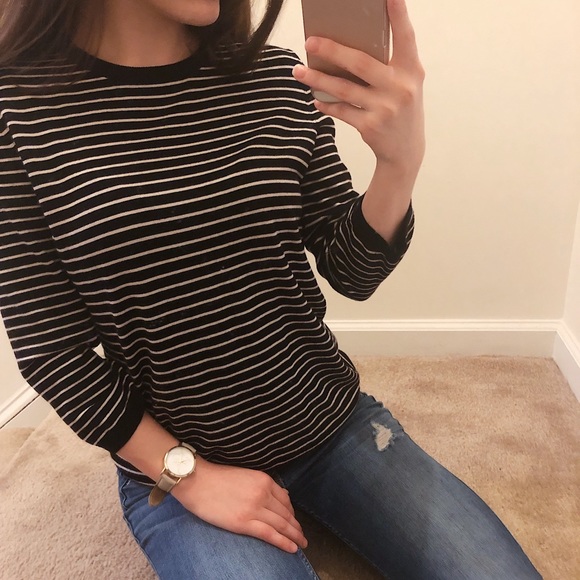 Philosophy Striped Sweater - Picture 1 of 8